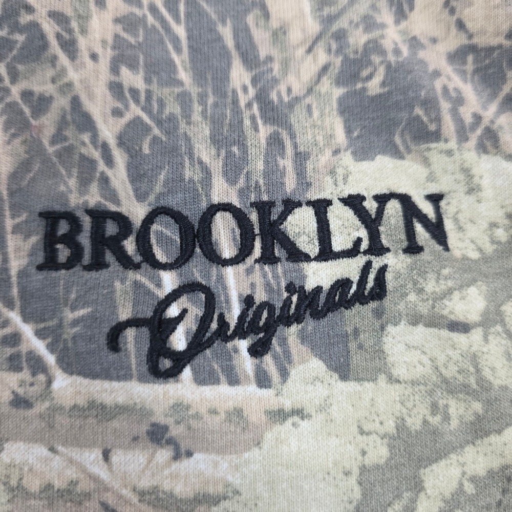 Rock Salt Brooklyn Originals T-Shirt Mens 2X Camo Real Tree Embroidered Logo - Picture 5 of 9
